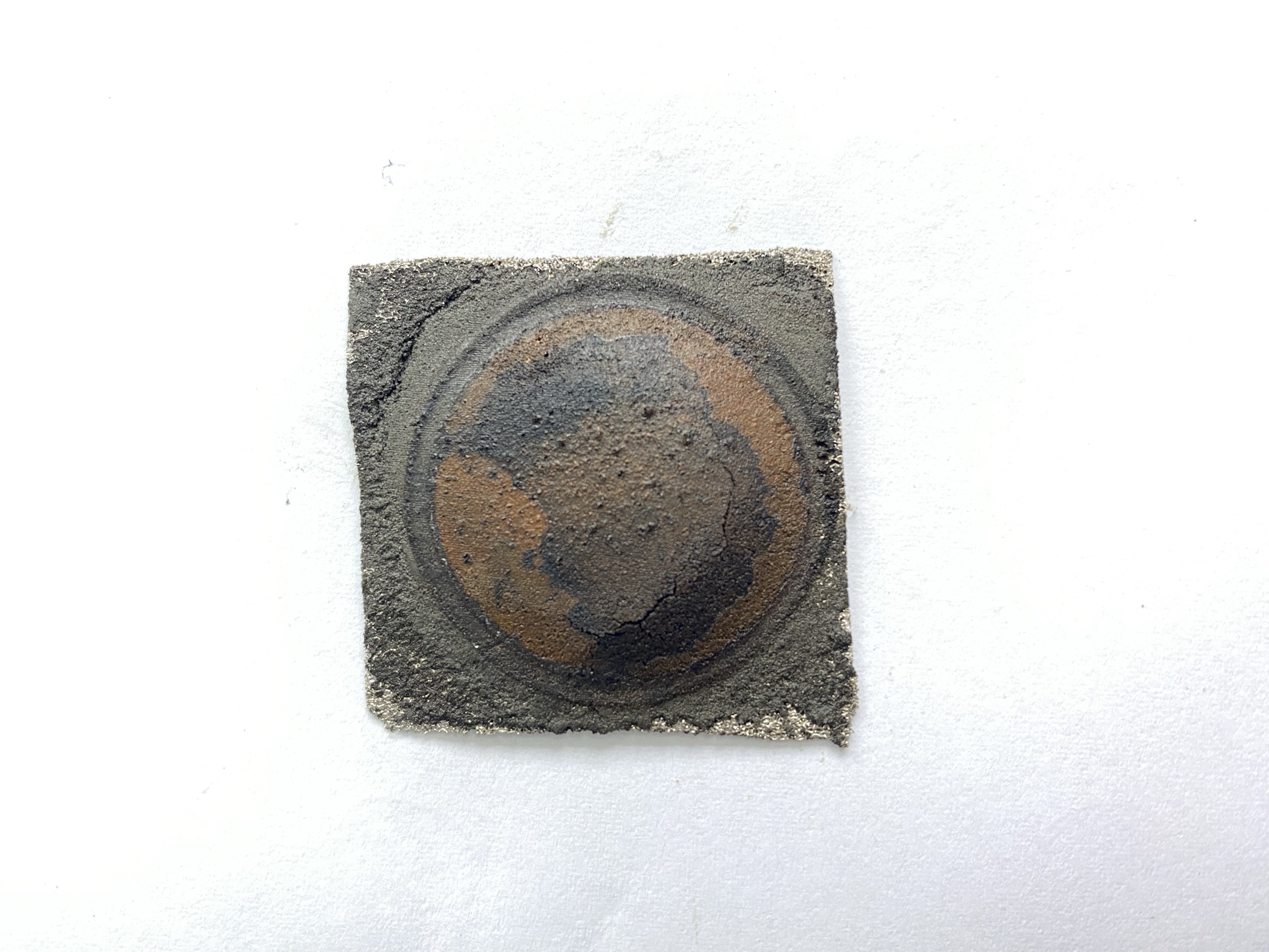 Basically the battery discharged energy by breathing in oxygen to rust iron. Very simple concept, but an elegant solution to grid scale energy storage.