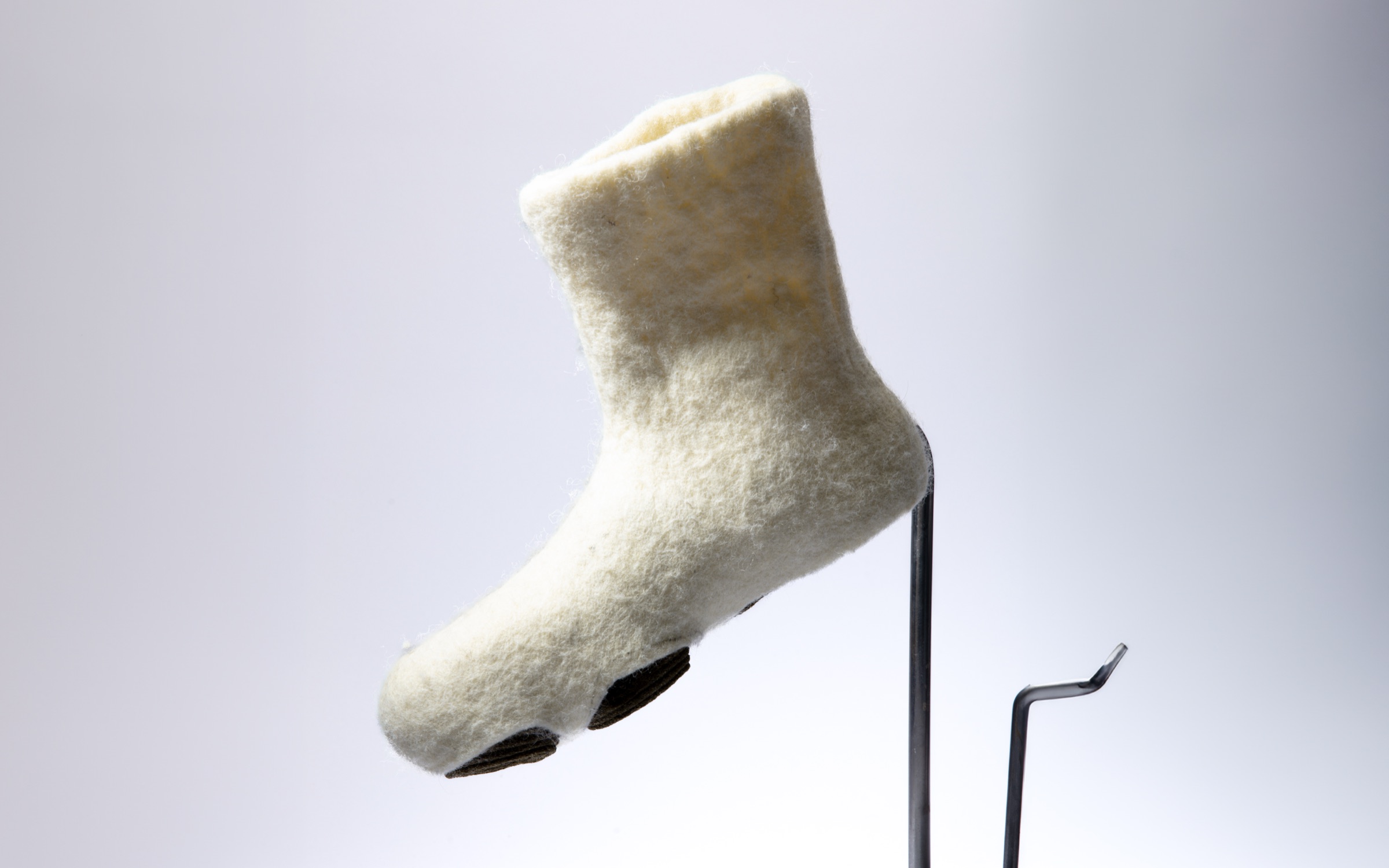 Looked like a sock from the side.