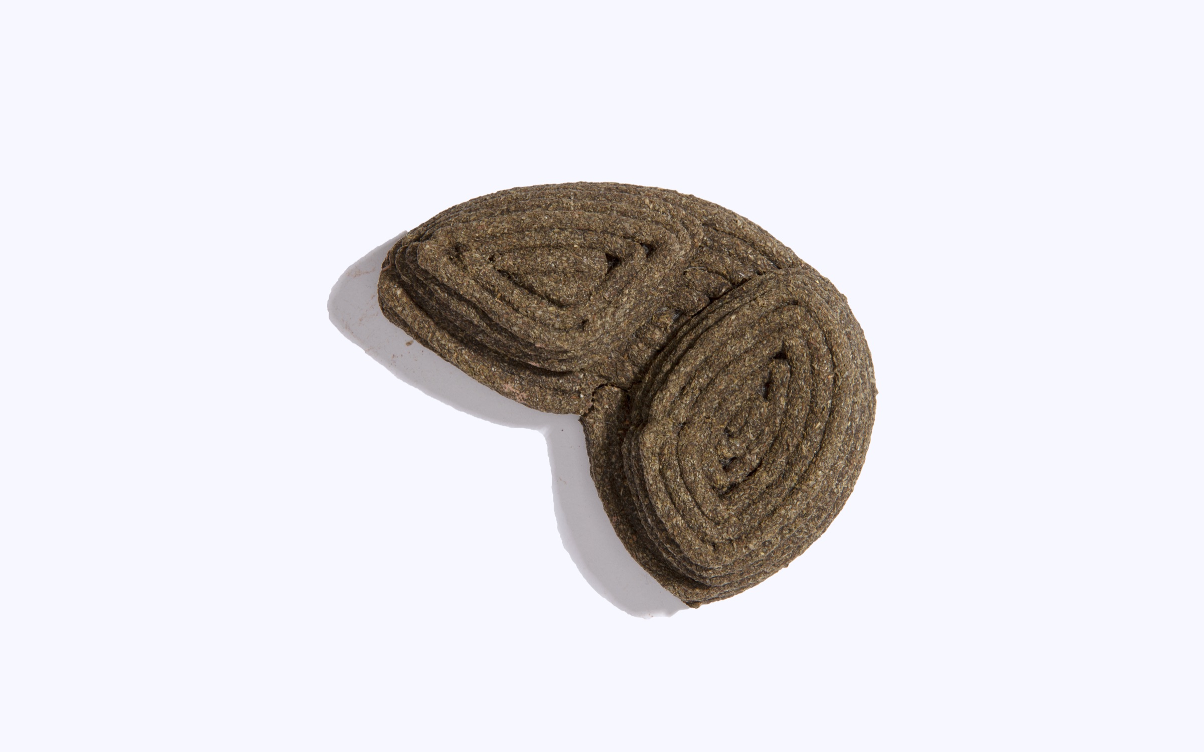 Fully printed and cured sole.