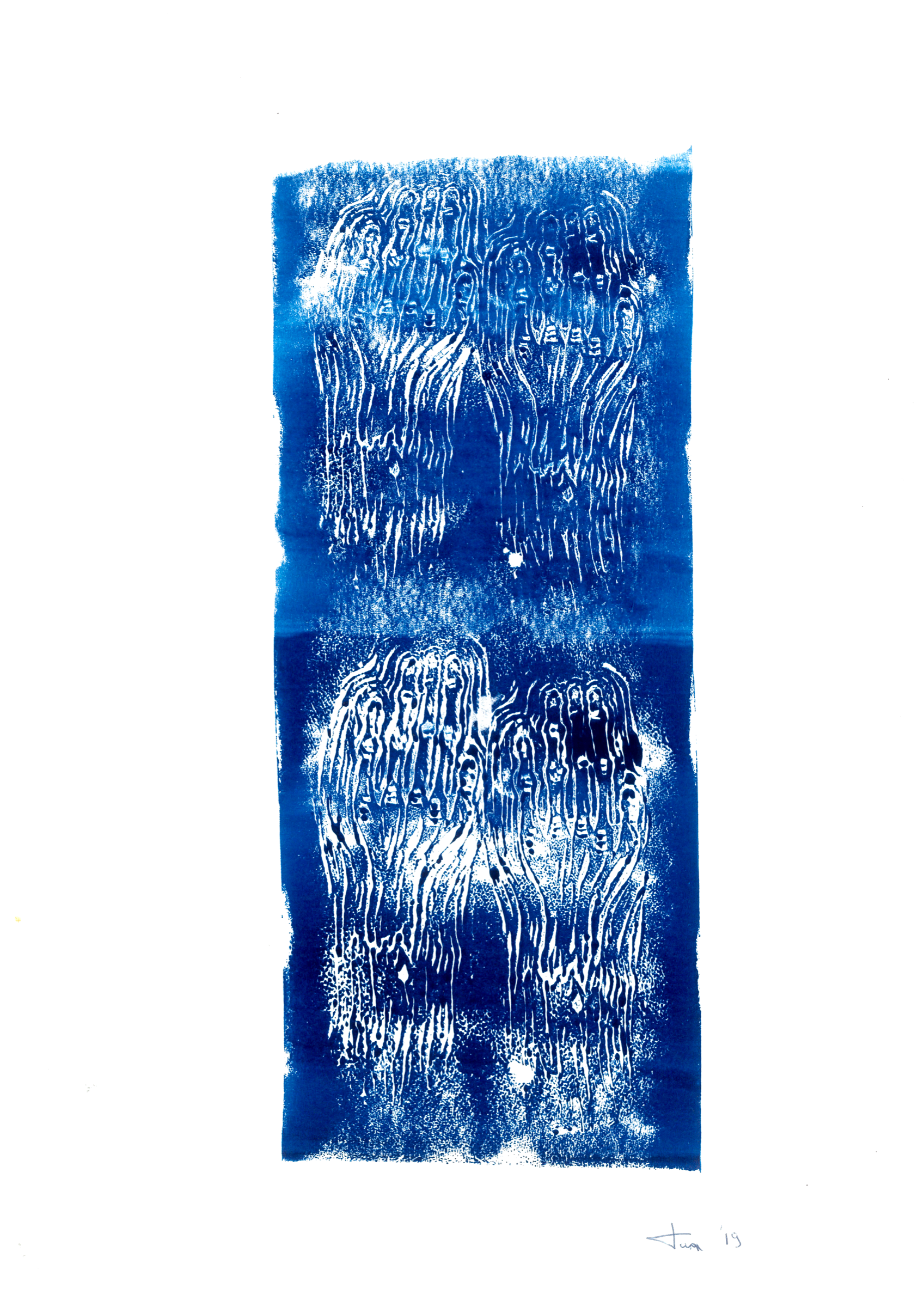 Reverse Technique — experimental print process.